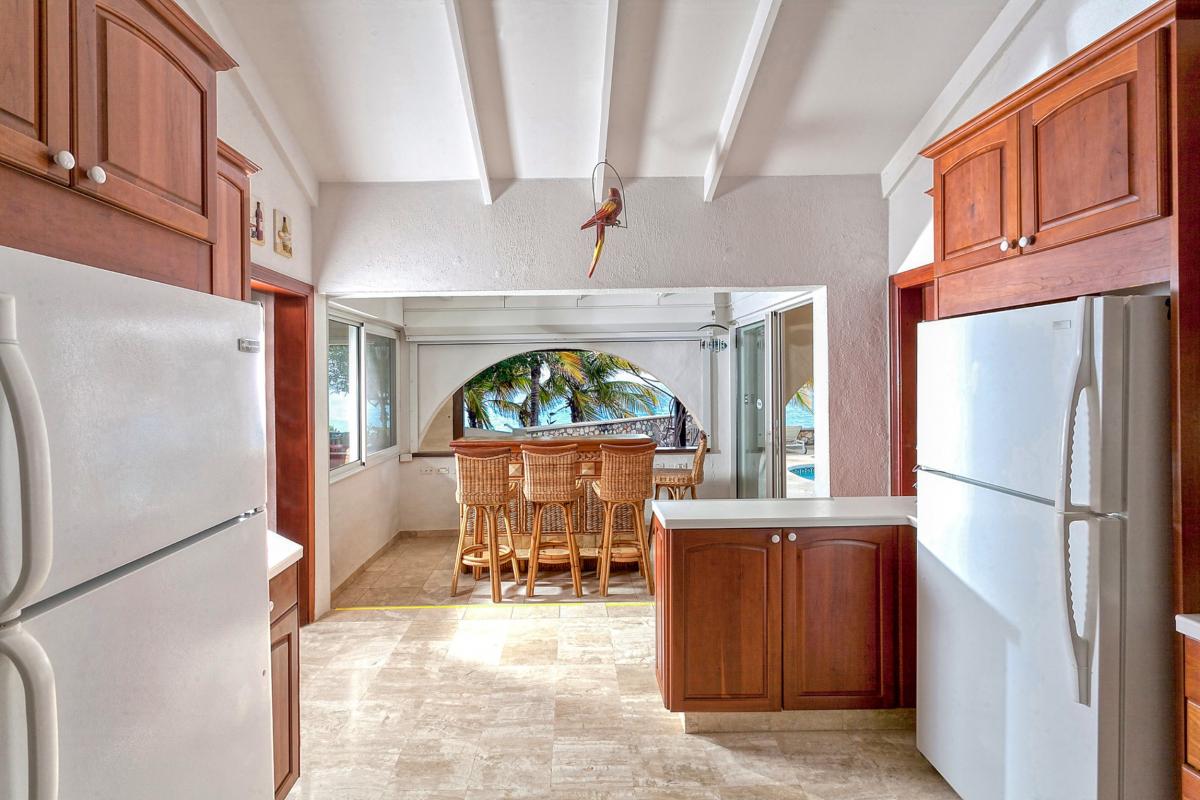 Villa for rent in St Martin - The kitchen